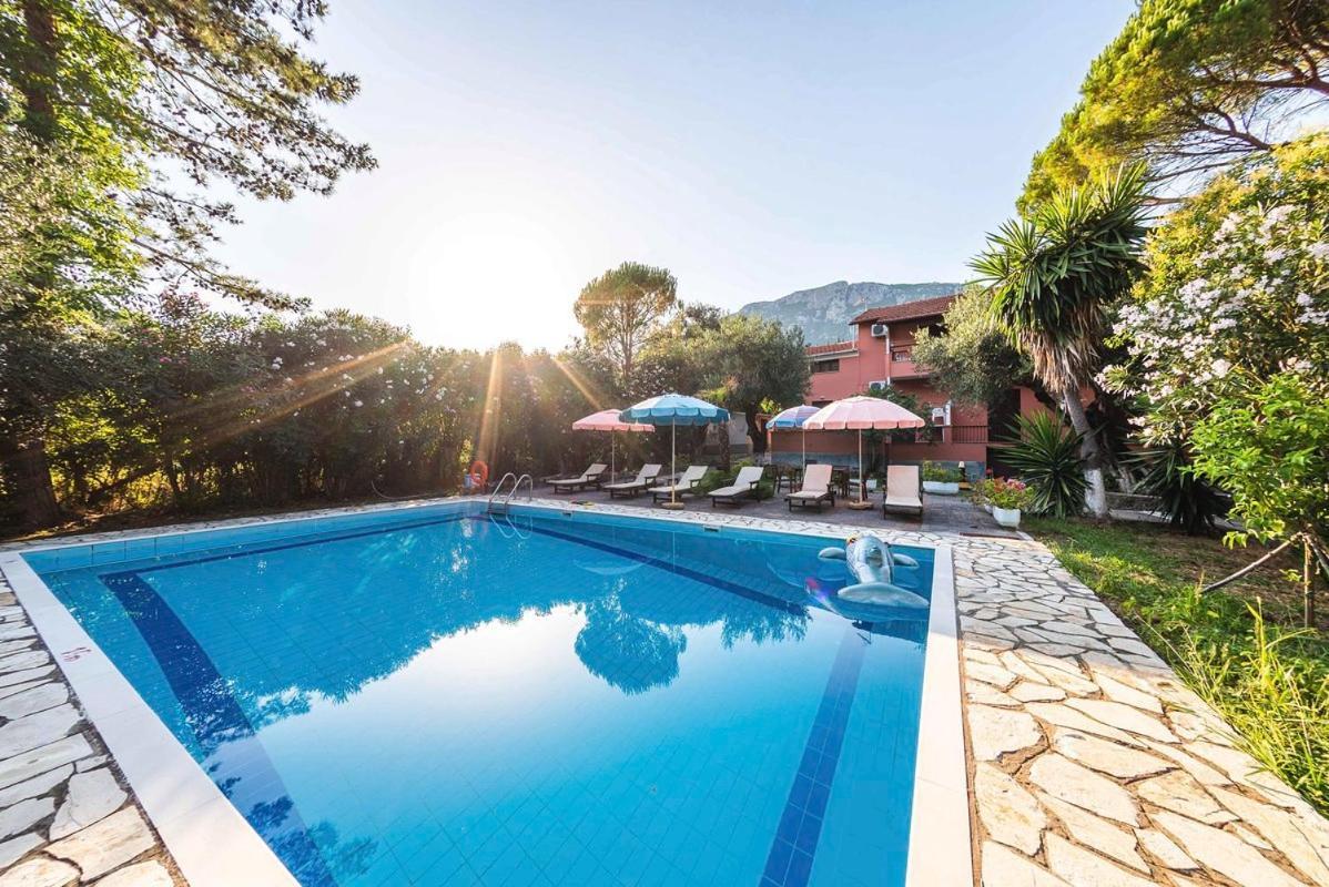 Mimosa Apartments With Pool Paleokastritsa Ngoại thất bức ảnh